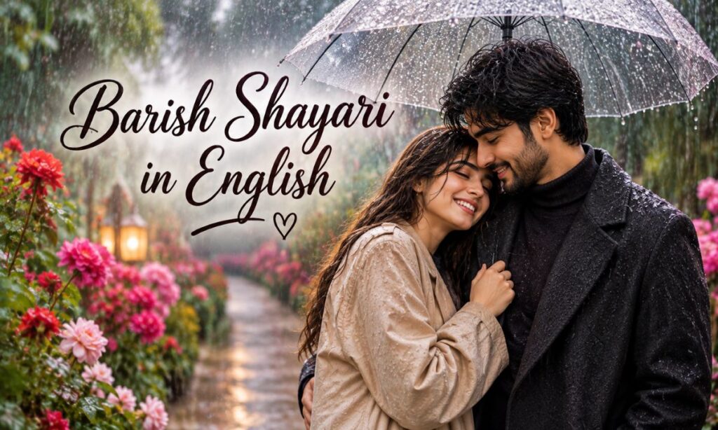 Barish Shayari in English