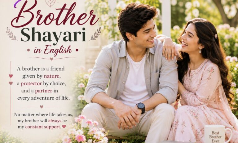Brother Shayari in English