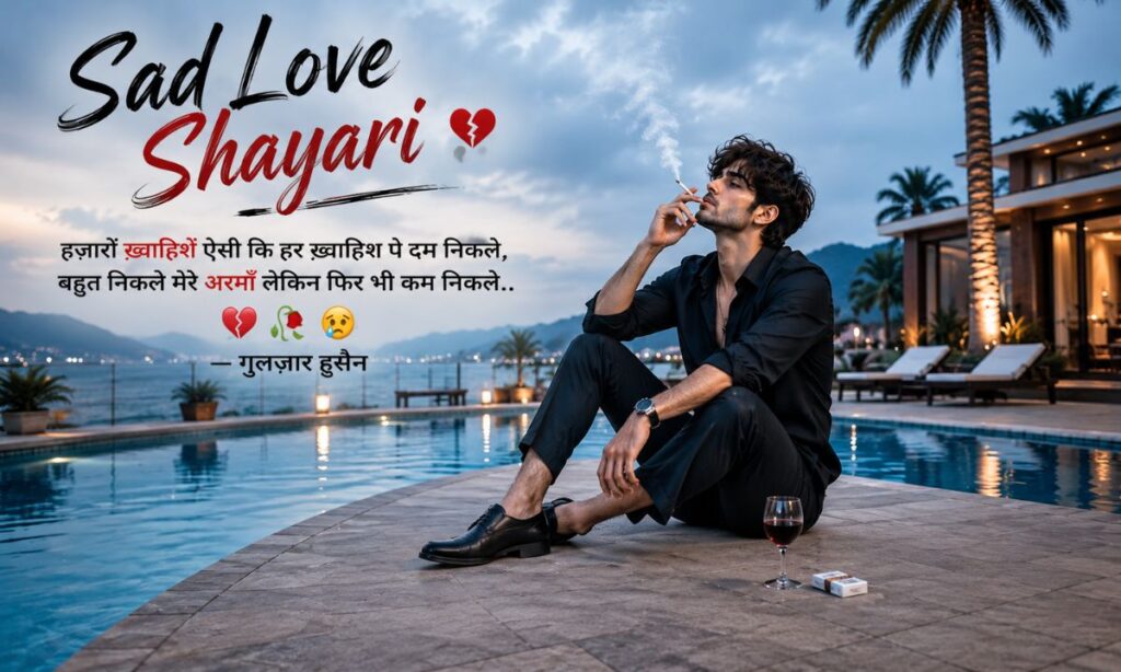 Sad Love shayari