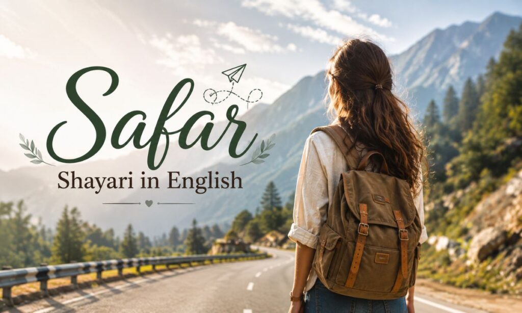 Safar Shayari In Englidsh