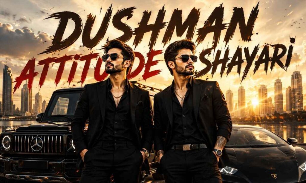 dushman attitude shayari
