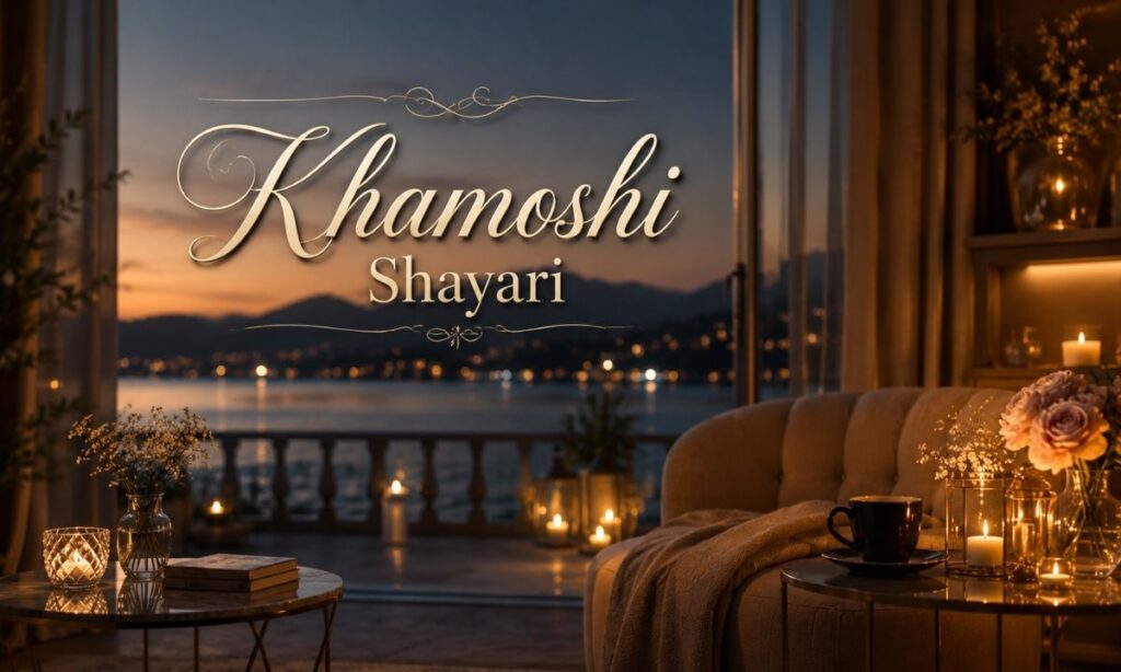khamoshi shayari