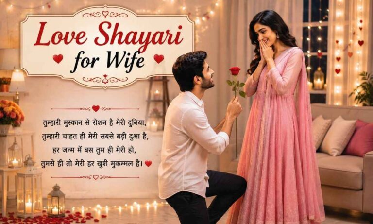 love shayari for wife