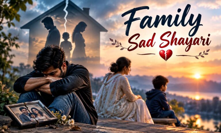 Family Sad Shayari