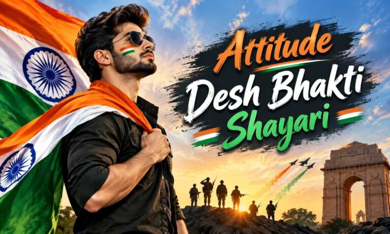 attitude desh bhakti shayari